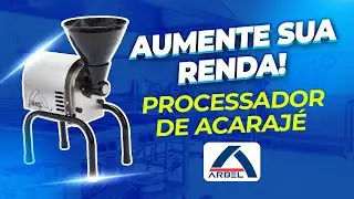Ganhe Dinheiro com Acarajé: Conheça o Processador ARBEL Para Massa de Acarajé!