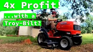 4X PROFIT?! Trying to flip a $100 Troy Built Big Red Horse
