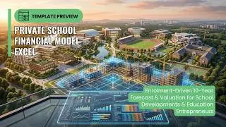 Private School Financial Model in Excel – Step-by-Step Template Walkthrough
