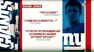 Daniel Jones Leads Giants to Touchdown in First Career NFL Drive