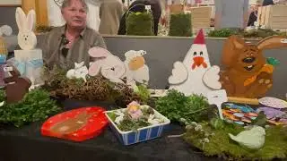 Unterwegs zum Hobby-Kunst und Handwerkermarkt  in Abersfeld
