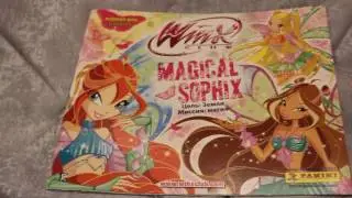 Мои наклейки ВИНКС- Winx club/Альбом Винкс Панини/ Winx Sophix Panini