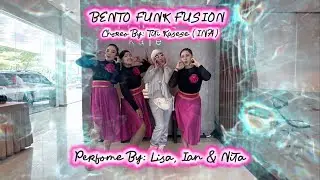 BENTO FUNK FUSION LINE DANCE, CHOREO BY: TITI KASESE (INA), PERFOME BY: LISA, IAN & NITA 