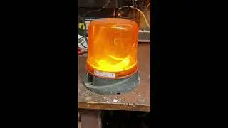 ECCO 7660A Amber LED Rotating Beacon