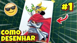 Como desenhar o Uso... SOGEKING de One Piece passo a passo #1