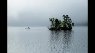 Moose Pond Fishing | Maine Photography