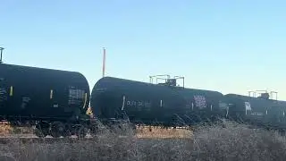 Roll by the L&D depot and interchange on this cold morning locos running at the depot. 