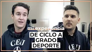 Dani y Sergio | Grado en CCAFD y Ciclo Superior en Acondicionamiento Físico 👟