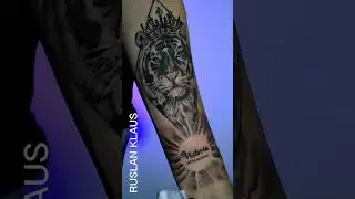 ТАТУ ТИГР 🐯🐅 /Ruslan Klaus #top #tattoo #video #tattooartist #ruslanklaus