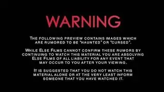 The story of Antrum movie