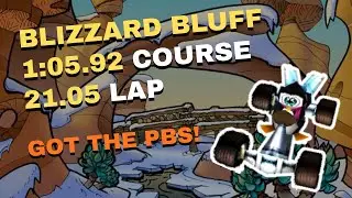 CTR - Blizzard Bluff - 1'05''92 Course & 21''05 Lap