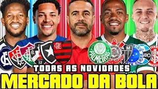 VITOR ROQUE NO CHELSEA? ARTUR JORGE NO FLAMENGO E CEBOLINHA NO FLUMINENSE | MERCADO DA BOLA