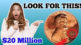 1984 One Cent Coin Worth Millions! Rare Penny Errors You Need To Look For