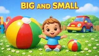Learn Big & Small Sizes | Kids Learning Video