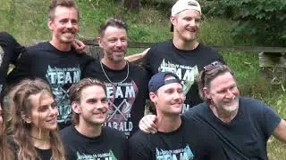 VIKINGS Cast  Group Photoshoot WELCOME TO VALHALLA Con Proud Nerd Convention Niederburg Manderscheid