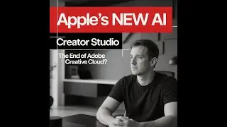 The&nbsp;Apple&rsquo;s NEW AI Creator Studio: The End of Adobe Creative Cloud with On-device AI?