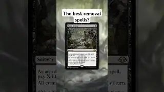 Black is the Best Creature Removal in Magic