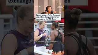 Breaking down Taylor Townsend and Jelena Ostapenko's tense exchange at the U.S. Open
