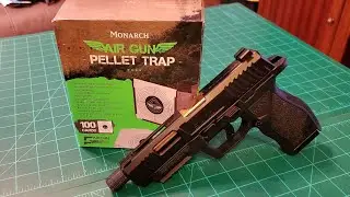Umarex SA10 & The New Monarch Airgun Pellet Trap