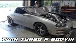 CATDOG hits the TKM DYNO!!! Twin Turbo F BODY!!!!