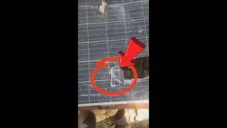 सोलर पैनल खराब हो गया तूफान में।#youtube #youtubeshorts #shorts #shortvideo
