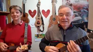 Alastair & Tricia Fraser perform Mistress Winter's Jump for Ukes for Unicef