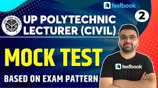 UP Polytechnic Lecturer Civil Exam | Mock Test | Important Questions for UPPSC Lecturer | Part 2