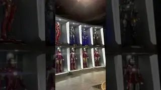 Iron Man! 😊 #shorts #omniverse #museum #marvel #avengers