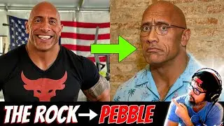 From The ROCK to a PEBBLE &ndash; Dwayne Slims Down!