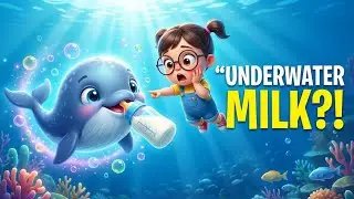 How do baby whales drink milk???