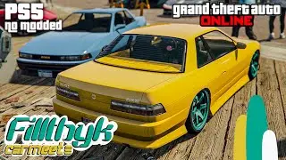 GTA 5 Online Carmeet Ps5 No modded Park n' chill | takeover | cut ups