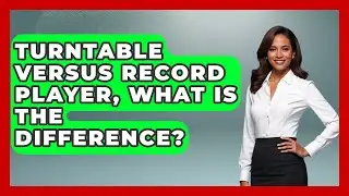 Turntable Versus Record Player, What Is The Difference? - Im a 50s Baby