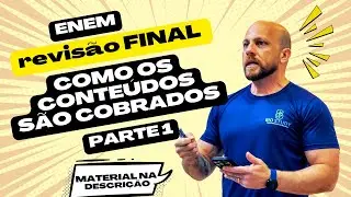 Revisão final biologia   Enem - comentários sobre habilidades e competências -  o que cai no Enem.
