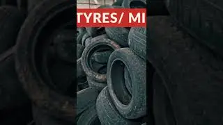 World's biggest tyre graveyard