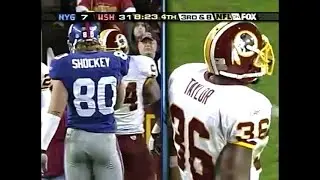Jeremy Shockey vs Sean Taylor (2004 wk 13) | TE vs Safety Matchup