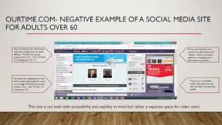 Older Adults and Social Media: Accessibility and Usability in Online Dating Sites