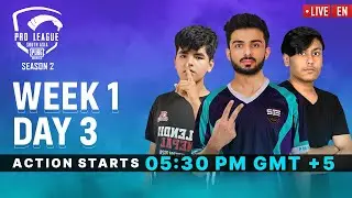 [EN] PMPL South Asia S2 | Week 1 Day 3 | PUBG MOBILE Pro League 2020