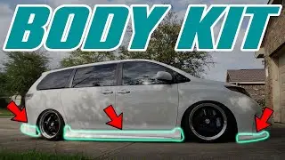 Посмотрите это видео, прежде чем устанавливать обвес на свою Toyota Sienna!