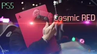 PS5 - COSMIC RED Face Plate | Jsean