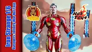 🔥 &iexcl;Incre&iacute;ble Review de IRON STRANGE - Avengers Infinity War! Hot Toys Escala 1:6😱🦾 #Unboxing #Marvel