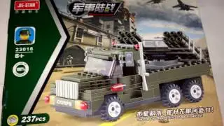 JIE STAR, Military War Parade, 23016 Missile truck, REVIEW