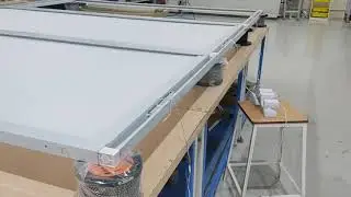 Two roof lantern blinds side by side (ideal for massive roof spaces)
