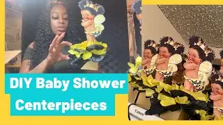 DIY Baby Shower Centerpieces