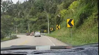 Ruta Cuenca - Naranjal - Guayaquil (Vía Cuenca) Regresando a Guayaquil. Derrumbes Cuenca, Neblina