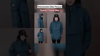 Rekomendasi Jaket Parasut Keren / Jaket Pria / Jaket Wanita / Waterproof / Jaket Taslan