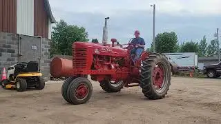 Starting 1954 Farmall Super MTA