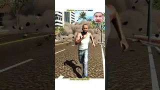 Franklin Run Before The World🏃😱 | Indian bike driving 3D | #shorts #gaming #viral #youtubeshorts