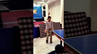 table tennis academy practice time #enjoy #india #tabletennis