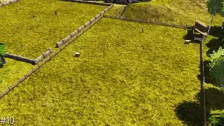 🐑Building Sheep Pasture | Modded Banished Let's Play Ep 10
