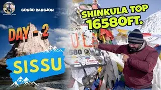 Day 2 Winter Expedition to Zanskar Valley ❄️ | Gonbo Rangjon Trek | Frozen Himalayas Vlog #winter